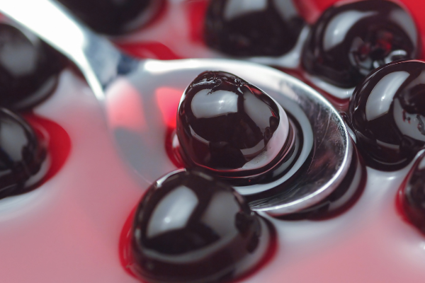cherries in syrup